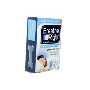 Breathe Right Nasal Strips Clear Large - 30 Strips - Image 6