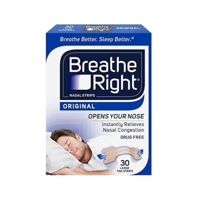 Breathe Right Nasal Strips, Large