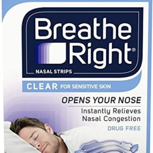 Nasal Strips Clear Sm/Med 30 Count - Image 1