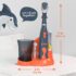 Brusheez® Kids Electric Toothbrush Set (Carnivore Edition) - Battery Operated, Soft Bristles, Easy On/Off, 2 Brush Heads, Animal Cover, Sand Timer, Rinse Cup, and Base - Ages 3+ (Shadow The Shark) - Image 5
