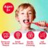 Brusheez® Kids Electric Toothbrush Set (Carnivore Edition) - Battery Operated, Soft Bristles, Easy On/Off, 2 Brush Heads, Animal Cover, Sand Timer, Rinse Cup, and Base - Ages 3+ (Pepper The Dino) - Image 2