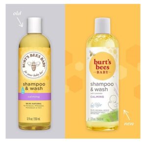 Burt's Bees Baby Bee Shampoo & Wash Calming, 12 Fl Oz (Yellow) - Image 2