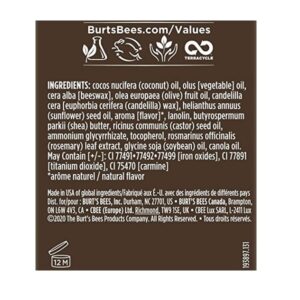 Burt'S Bees Lip Balm, Crème Finish, 0.15Oz - Rose - Image 3