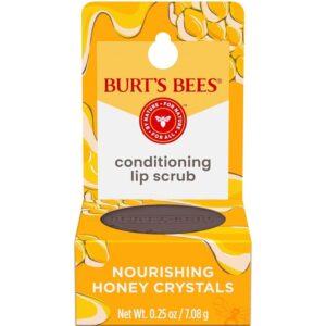 Burt's Bees 100% Natural Conditioning Lip Scrub with Exfoliating Honey Crystals - 0.25 Ounce - Image 1