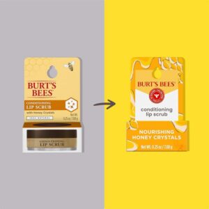 Burt's Bees 100% Natural Conditioning Lip Scrub with Exfoliating Honey Crystals - 0.25 Ounce - Image 2