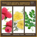 Burt's Bees 100% Natural Glossy Lipstick, Peony Dew, 1 Tube - Image 3