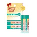 Burt's Bees 100% Natural Medicated Moisturizing Lip Balm with Menthol & Eucalyptus, 2 Tubes in Blister Box - Image 10