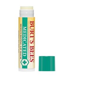 Burt's Bees 100% Natural Medicated Moisturizing Lip Balm with Menthol & Eucalyptus, 2 Tubes in Blister Box - Image 4