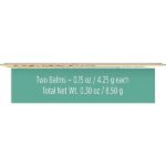 Burt's Bees 100% Natural Medicated Moisturizing Lip Balm with Menthol & Eucalyptus, 2 Tubes in Blister Box - Image 6