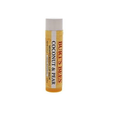 Burt's Bees 100% Natural Moisturizing Lip Balm, Coconut & Pear with Beeswax & Fruit Extracts - 1 Tube