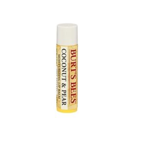 Burt's Bees 100% Natural Moisturizing Lip Balm, Coconut & Pear with Beeswax & Fruit Extracts - 1 Tube - Image 3