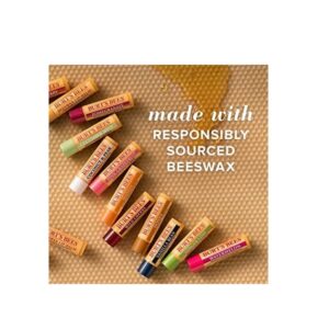 Burt's Bees 100% Natural Moisturizing Lip Balm, Pomegranate, 4 pcs - Image 5