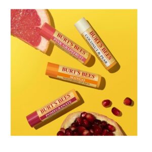 Burt's Bees 100 Natural Moisturizing Lip Balm, Superfruit, 4 Tubes in Blister Box - Image 6