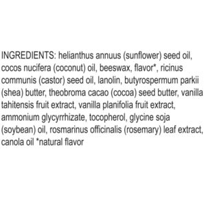 Burt's Bees 100% Natural Moisturizing Lip Balm, Vanilla Bean, 4.25g - Image 8