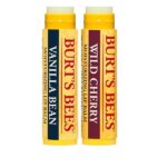 Burt's Bees 100 Natural Moisturizing Lip Balm, Wild Cherry and Vanilla Bean - 2 Tubes - Image 2