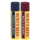 Burt's Bees 100 Natural Moisturizing Lip Balm, Wild Cherry and Vanilla Bean - 2 Tubes - Image 4