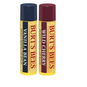 Burt's Bees 100 Natural Moisturizing Lip Balm, Wild Cherry and Vanilla Bean - 2 Tubes - Image 4