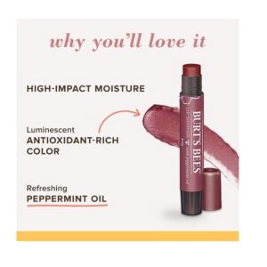 Burt's Bees 100 Natural Moisturizing Lip Shimmer, Fig - 1 Tube , 0.09 ounce - Image 7