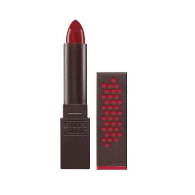 Burt's Bees 100 Natural Moisturizing Lipstick, Scarlet Soaked, 1 Tube
