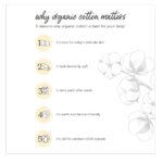 Burt's Bees Baby 100% Organic Cotton Set of Six Washcloths, Cloud - Image 5