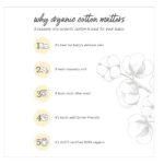 Burt's Bees Baby - Hooded Towels, Absorbent Knit Terry, Super Soft Single-Ply, 100% Organic Cotton 2 Pack), A-Bee-C, 2 Pack - Image 4