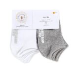 Burt's Bees Baby Unisex Baby, 6-pack Ankle Socks With Non-slip Grips, Made With Organic Cotton - Image 2