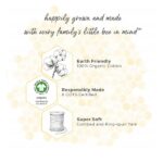 Burt's Bees Baby - Washcloths, Absorbent Knit Terry, Super Soft 100% Organic Cotton (Little Ducks, 3-Pack) - Image 5