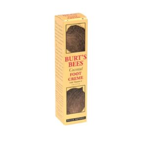 Burt's Bees Coconut Foot Creme with Vitamin E, 4.34-Ounce Tubes (Pack of 2) - Image 1