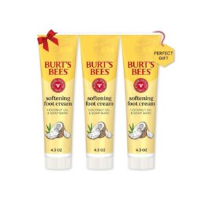 Burts Bees Coconut Foot Crme, 4.34 Ounces (Pack Of 3) - Image 1