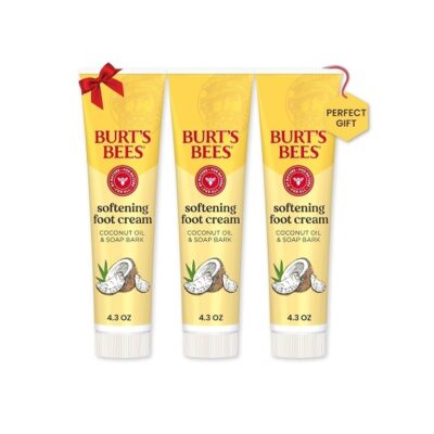 Burts Bees Coconut Foot Crme, 4.34 Ounces (Pack Of 3)