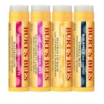 Burt's Bees 100 Natural Moisturizing Lip Balm, Watermelon, Dragonfruit Lemon, Original Beeswax and Vanilla Bean, Pack of 4, 4.25 Each - Image 5