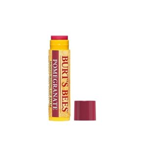 Burt's Bees Lip Balm, Moisturizing Lip Care, 100% Natural, Pomegranate with Beeswax & Fruit Extracts 0.15OZ 4.25g 2 Tube - Image 6