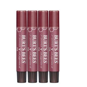Burt's Bees Lip Shimmer, Fig (Pack of 4) - Image 1