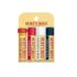 Burt's Bees flavored lip balm set in 4 tubes for natural health care and soft lips