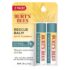 Burts bees rescue lip balm 2 pack for dry cracked lips relief