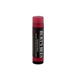 Burt's Bees Tinted Lip Balm Rose, 0.15 OZ - Image 1