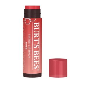 Burt's Bees Tinted Lip Balm - Rose 0.15 Ounce 2 Pcs - Image 1