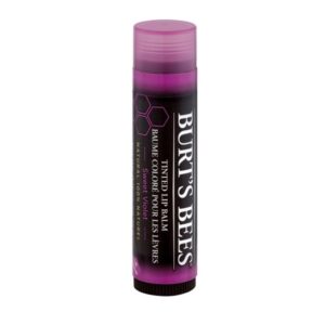 Burt's Bees Tinted Lip Balm Sweet Violet, 0.15 OZ - Image 1