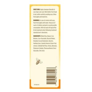 Burt's Bees for Dogs Natural Oatmeal Shampoo with Colloidal Oat Flour and Honey| Oatmeal Dog Shampoo, 4 Ounce Dog Shampoo to Soothe and Cleanse Dogs Skin and Coats - Image 7