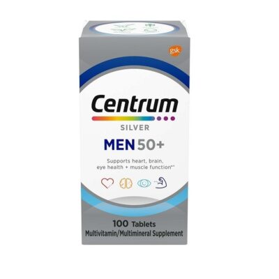 Centrum Silver Men's Multivitamin Tablets, 100 Tablets