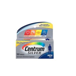 Centrum Silver Men's 50+ Multivitamin - 100 Tablets - Image 1
