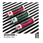 Chapstick 3 Pack, Cherry/Strawberry/Spearmint, Classic (3 Sticks) Cherry, Strawberry & Spearmint Flavor Skin Protectant Flavored Lip Balm Tube, 0.15 Ounce Each - Image 3