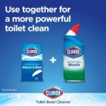 Clorox Automatic Toilet Bowl Cleaner Tablets, Bleach & Blue - Rain Clean - 4 Count - Image 8