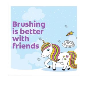 Colgate Kids Battery Powered Toothbrush, Unicorn, 1 count - Image 3