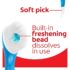 Colgate Max Fresh Wisp Disposable Mini Toothbrush, Peppermint - 24 Count (4 Pack) - Image 3