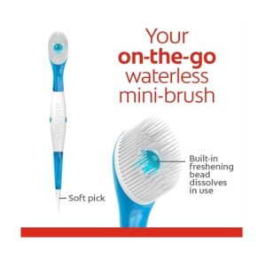 Colgate Max Fresh Wisp Disposable Travel Toothbrush, Peppermint - 24 Count - Image 2