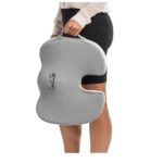 ComfiLife Coccyx Orthopedic Memory Foam Office Chair and Car Seat Cushion for Back Pain and Sciatica Relief (Gray) by ComfiLife - Image 3
