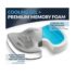 ComfiLife Gel-Enhanced Non-Slip Coccyx Memory Foam Seat Cushion, Gray by ComfiLife - Image 2