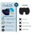 ComfiLife Gel Enhanced Seat Cushion for Desk Chair – Premium Gel + Memory Foam Office Chair Cushion, Car Seat Cushion for Driving, Gaming – Chair Cushions for Back & Sciatica Pain Relief (Navy) - Image 5