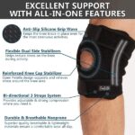 ComfiLife Knee Brace - Knee Support for Meniscus Tear, Arthritis Pain, ACL, LCL, MCL - Open Patella, 3 Point Adjustable Straps, Breathable Non-Slip Comfort for Men & Women (Large) - Image 3